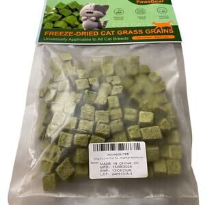 Freeze-Dried cat grass grains
